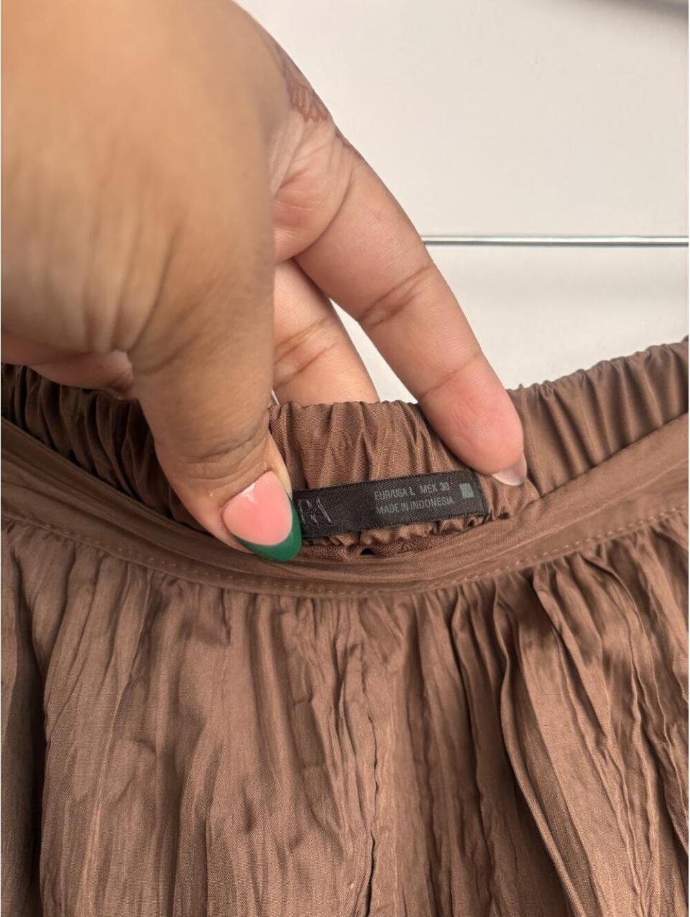 ZARA RUFFLE BUBBLE SKIRT - Picture 4 of 4